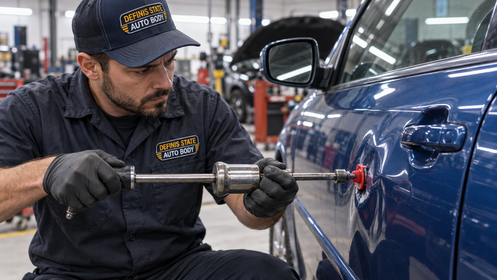 Northeast Philadelphia Collision Repair 19135 Tacony Wissinoming Bumper Repair by Definis Auto Body. Dent repair, paint refinishing, frame straightening, insurance claim assistance and FREE Estimates for cars, trucks, fleet and business vehicles.
