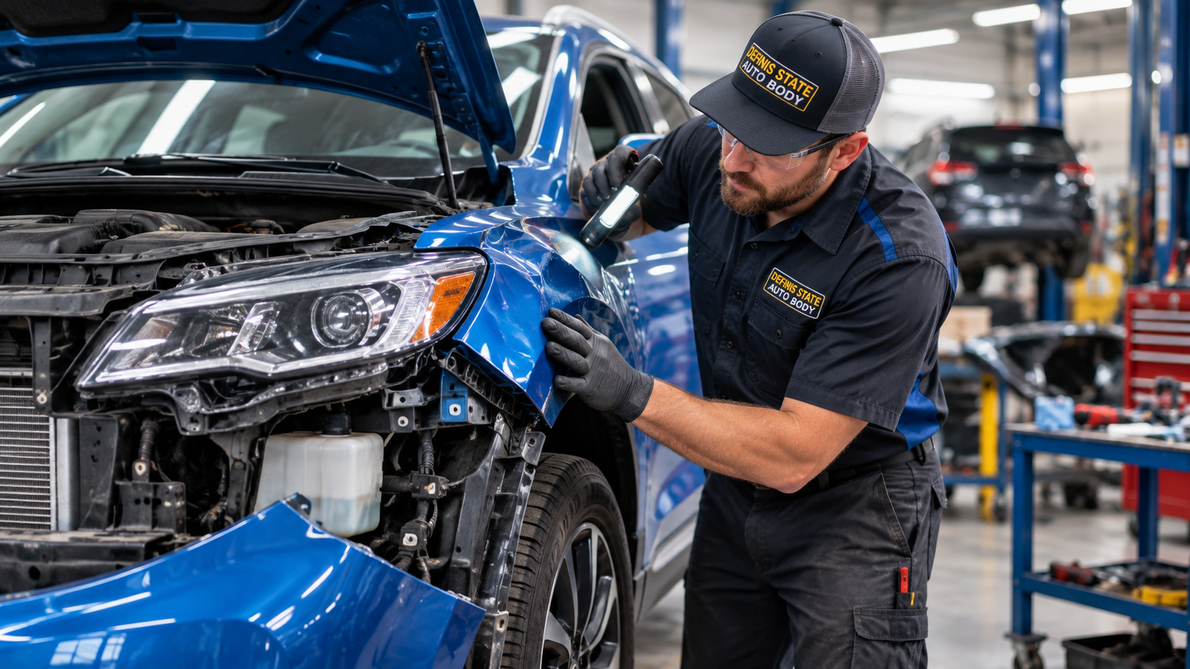 Northeast Philadelphia Collision Repair 19135 Tacony Wissinoming Bumper Repair by Definis Auto Body. Dent repair, paint refinishing, frame straightening, insurance claim assistance and FREE Estimates for cars, trucks, fleet and business vehicles.