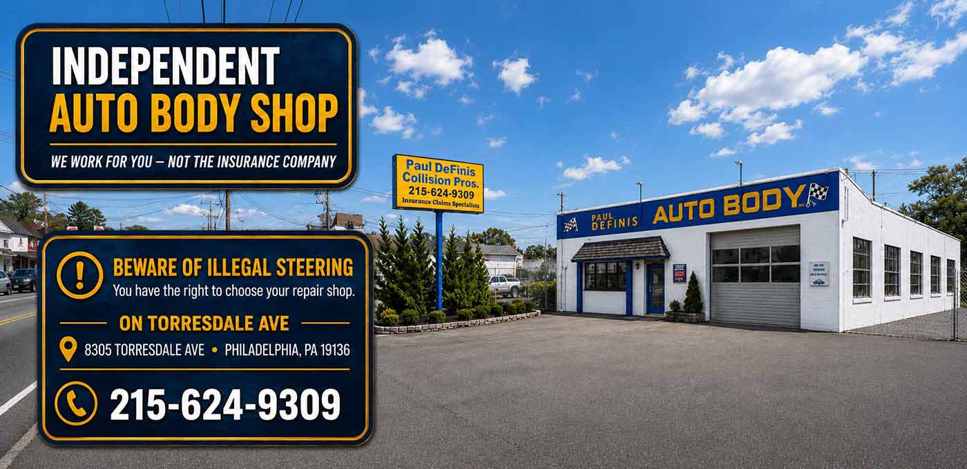 Auto Body Northeast Philadelphia PA Bucks County, Montgomery County